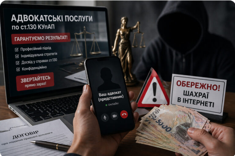 Коли адвокат існує лише в Інтернеті